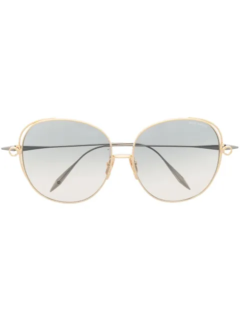 Dita Eyewear oversize rounded sunglasses DTS156 - 0
