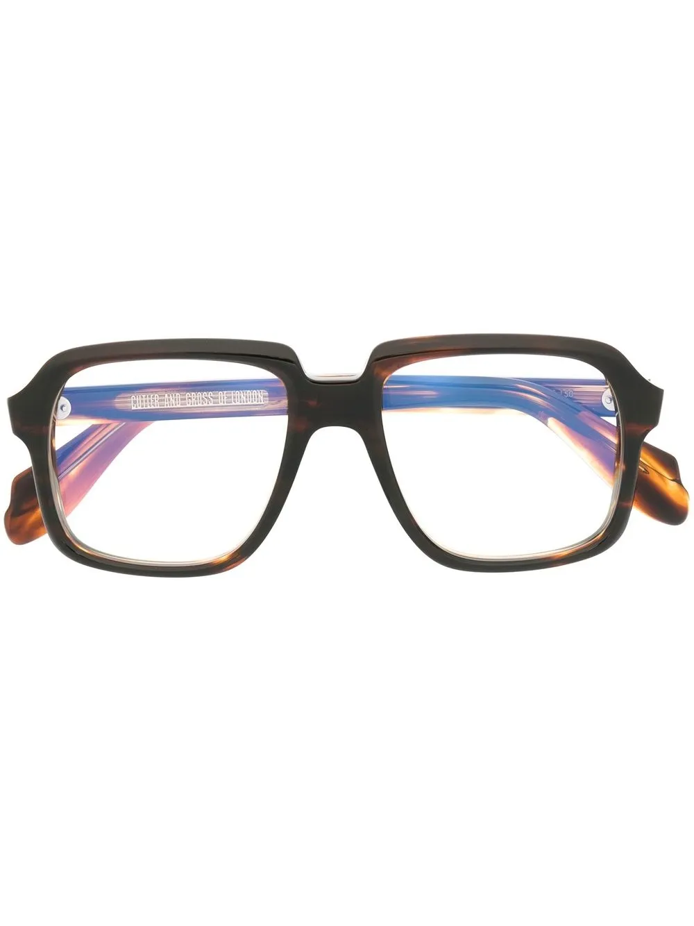 

Cutler & Gross lentes con armazón cuadrada 1397 - Marrón