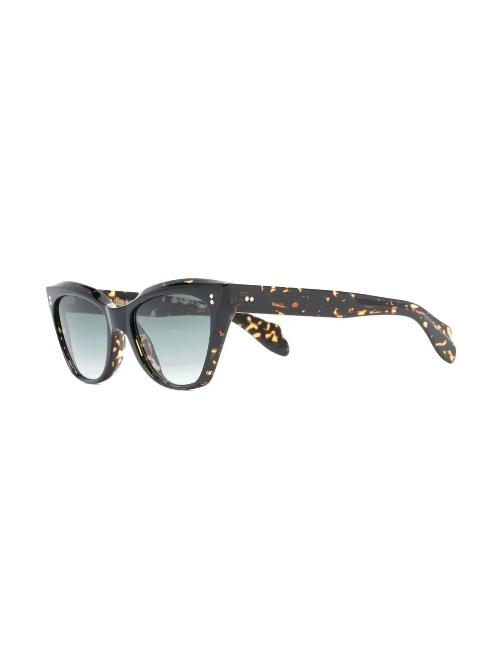 Cutler & Gross Zonnebril met cat-eye montuur - Bruin
