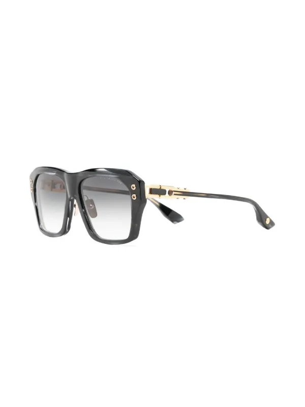 Dita Eyewear スクエアフレーム サングラス | ブラック | FARFETCH JP