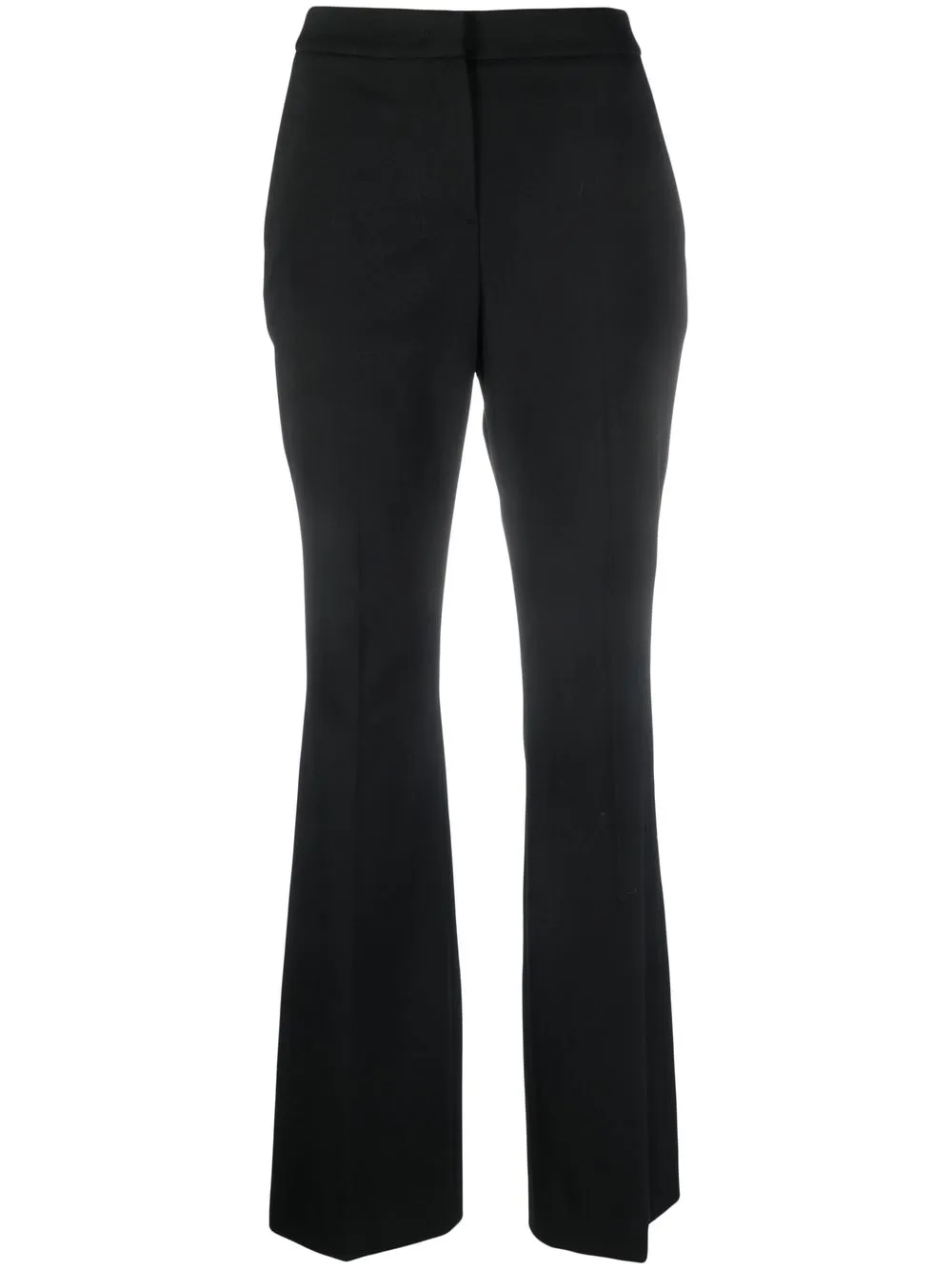 

Lardini pantalones acampanados con tiro alto - Negro