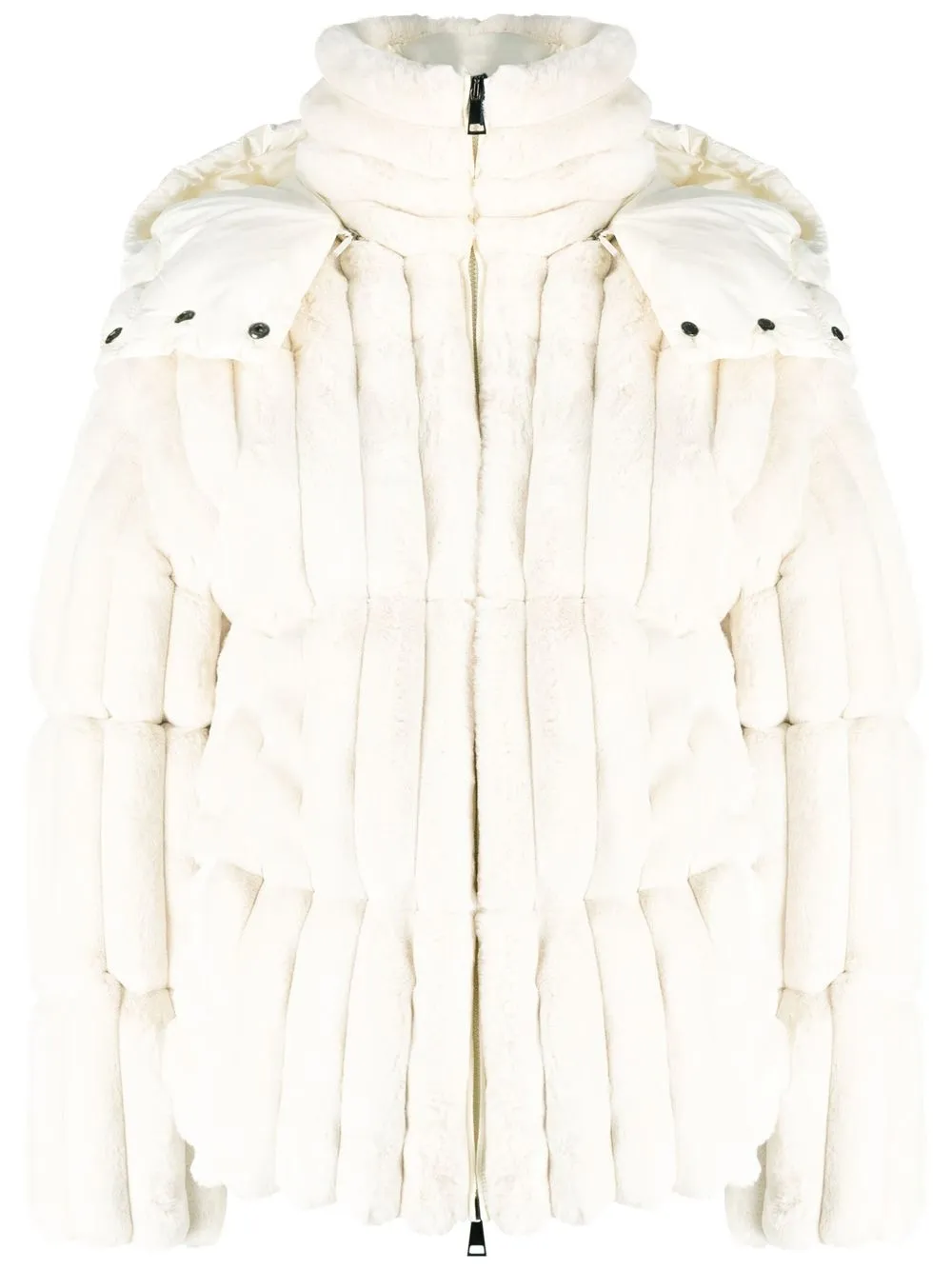 

Moncler zip-fastening padded jacket - White