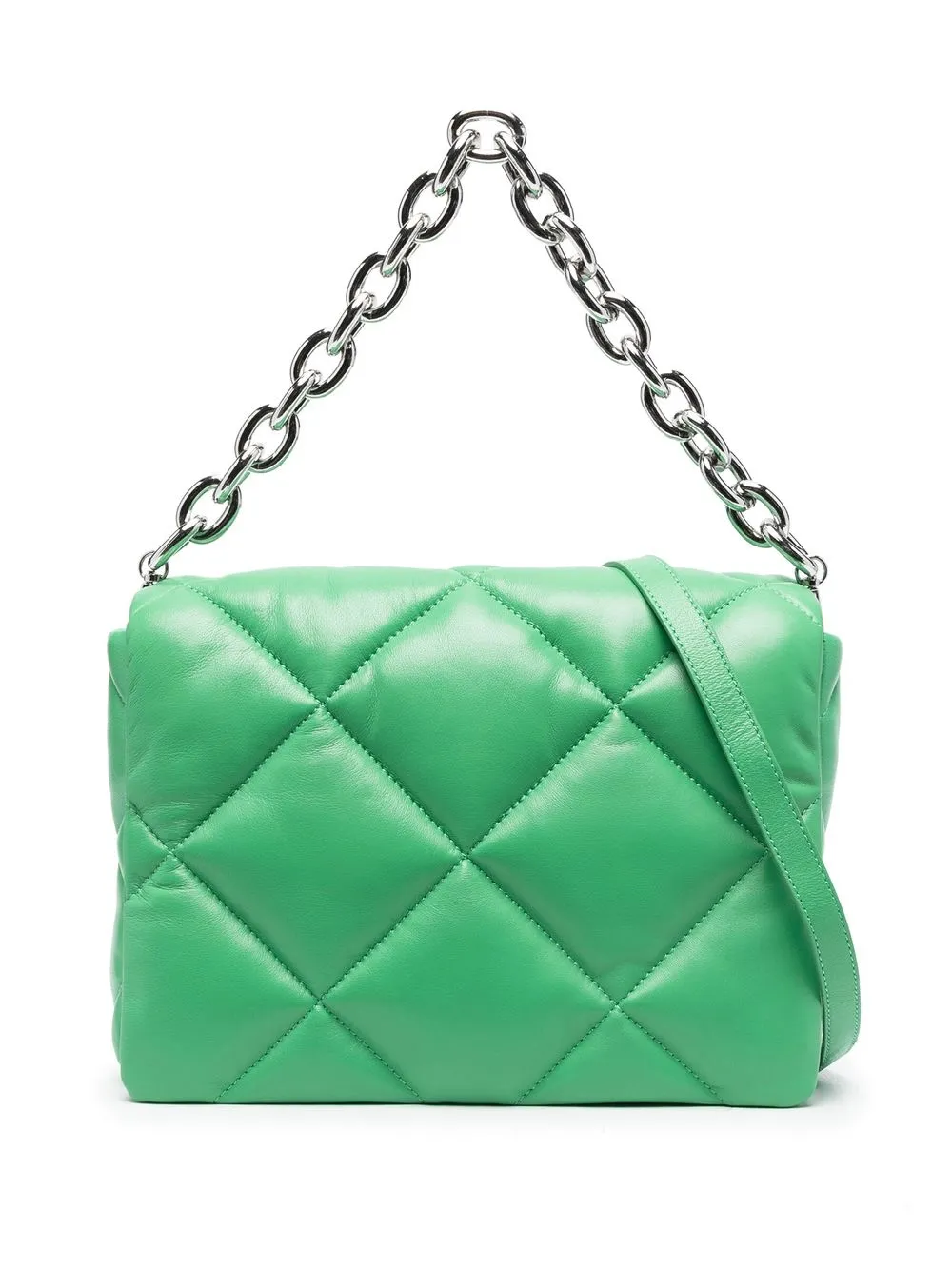 

STAND STUDIO quilted Brynn shoulder bag - Green