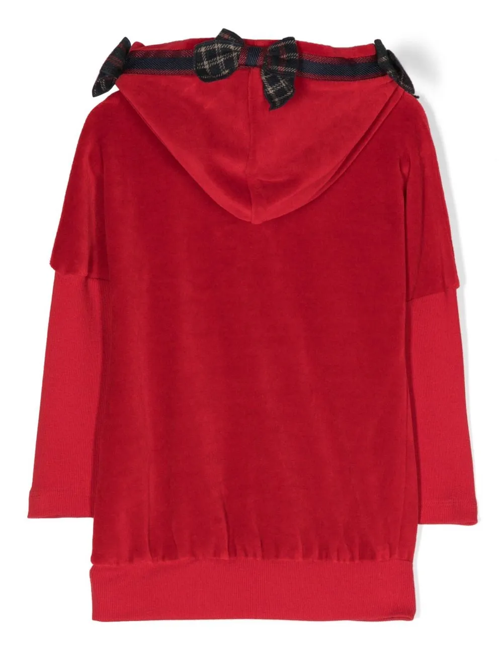 Lapin House Jurk met capuchon - Rood