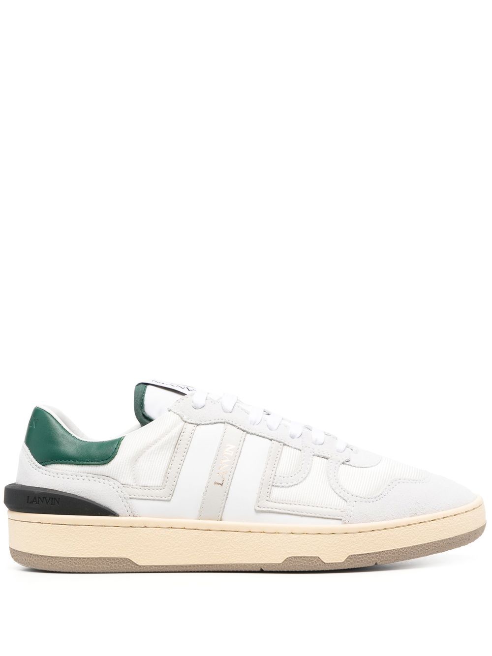 Lanvin Clay Panelled low-top Sneakers - Farfetch