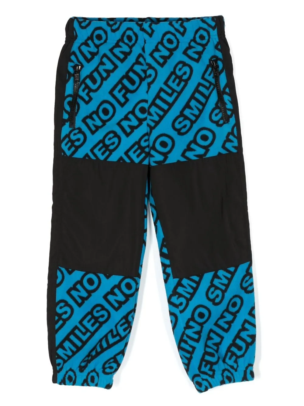 

Stella McCartney Kids slogan-print track pants - Azul