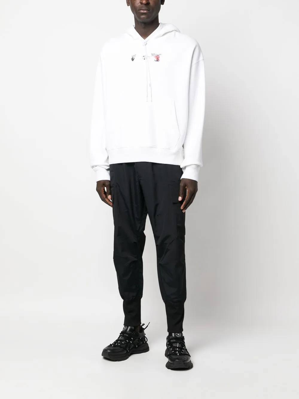 Y-3 Broek met verlaagd kruis - Zwart