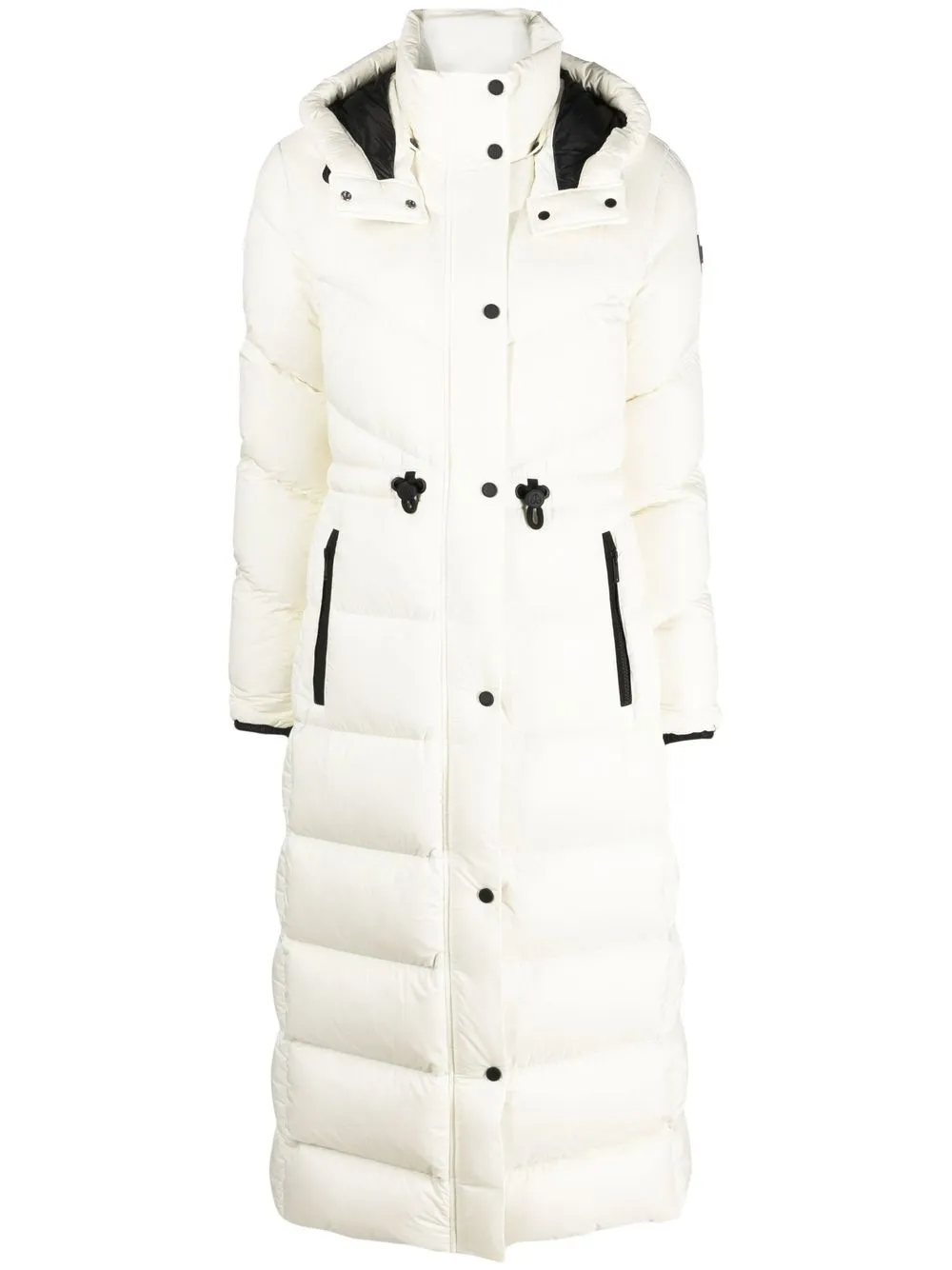 

Moose Knuckles hooded padded down coat - White