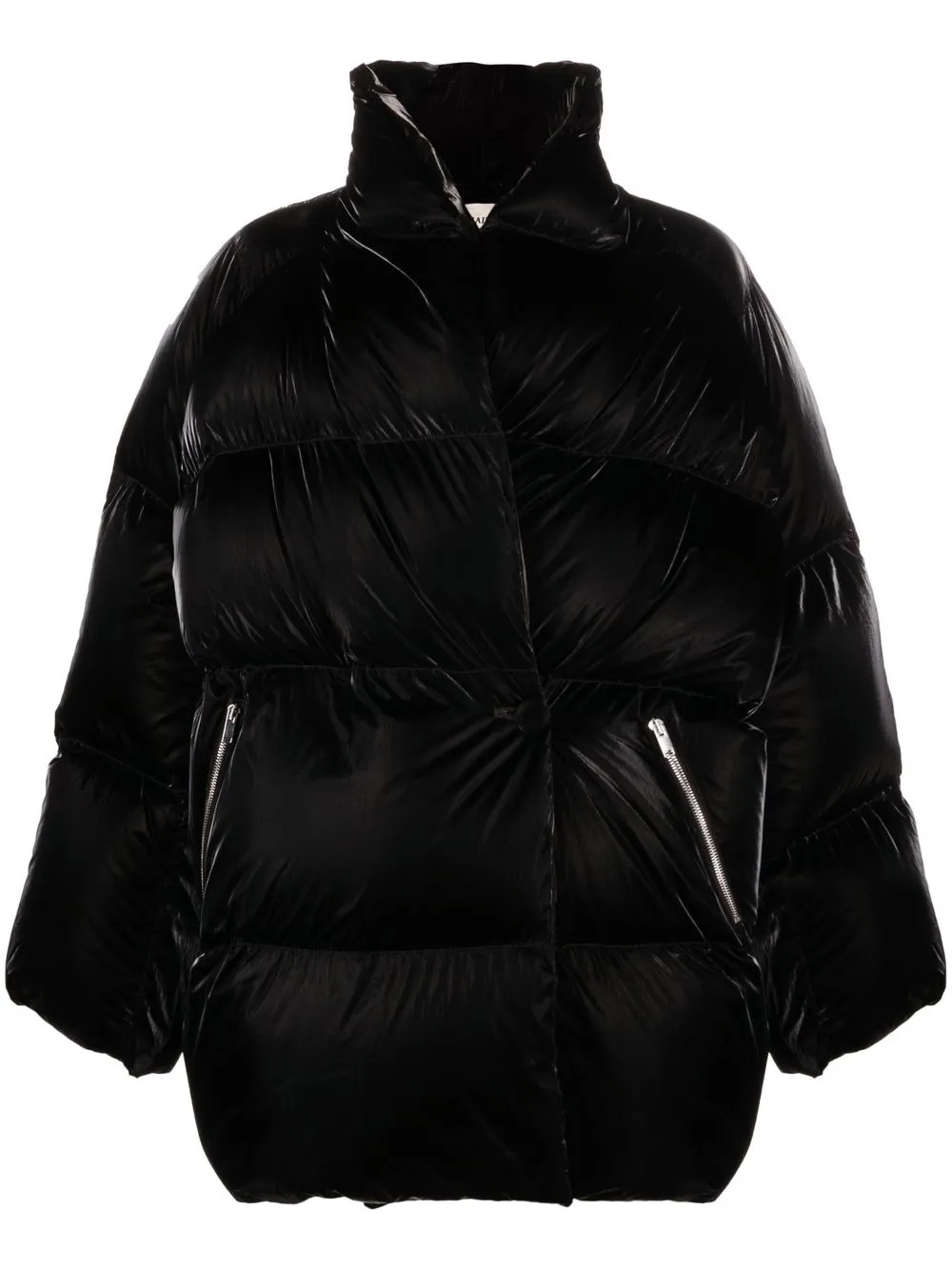 

KHAITE Mott high-shine puffer coat - Black