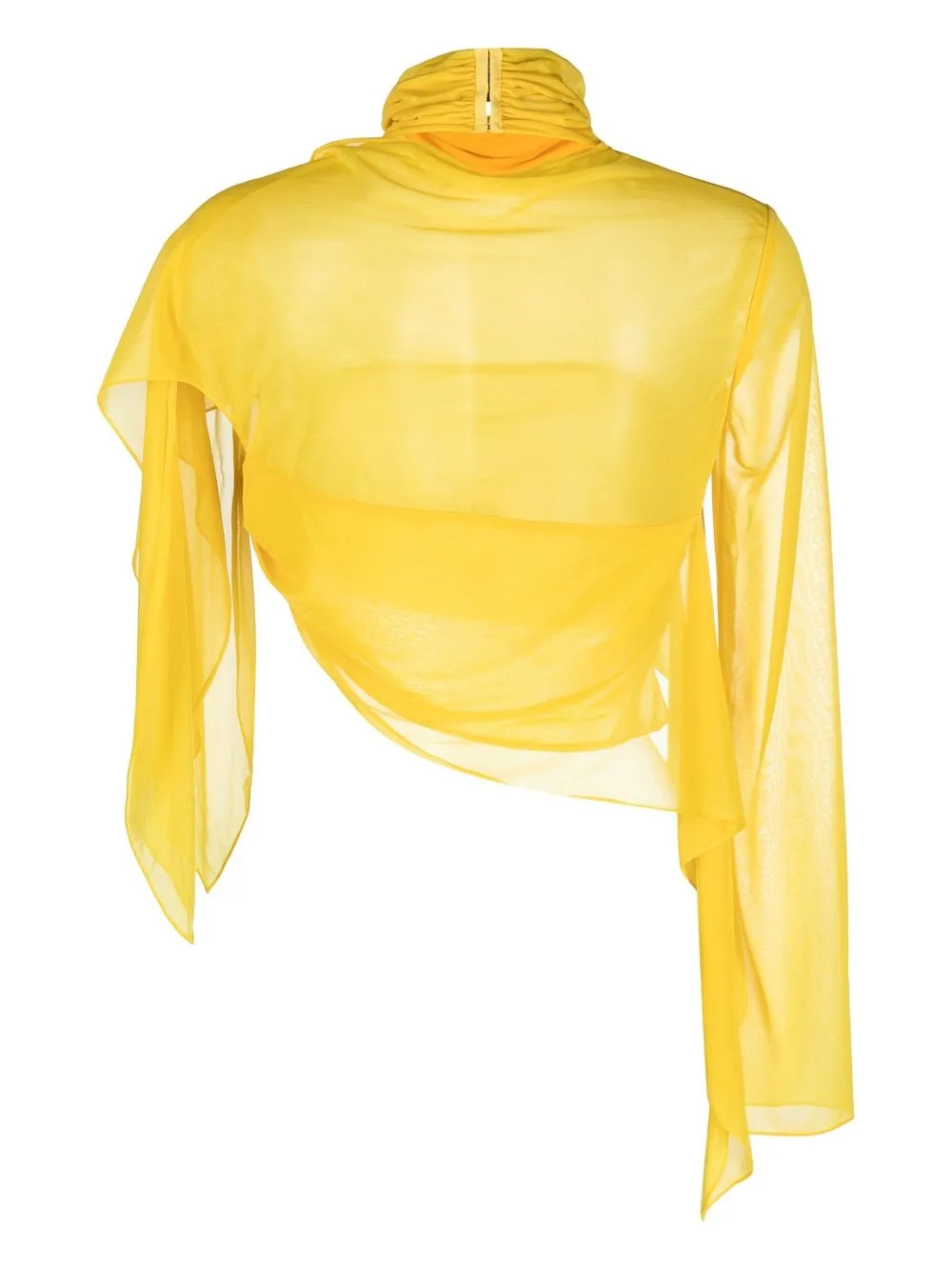 Supriya Lele Asymmetrische top - Geel