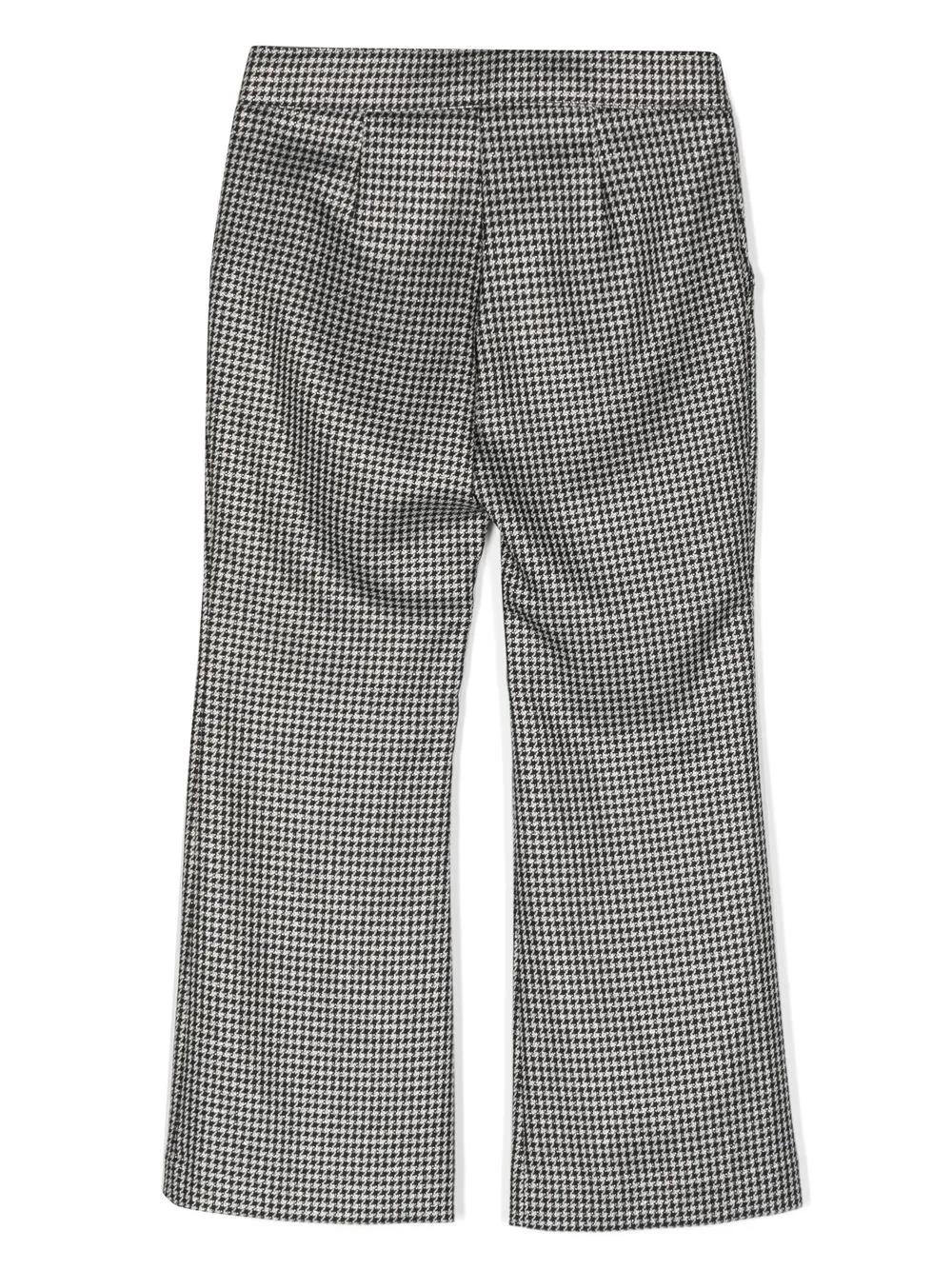 Pinko Kids Pantalon met pied-de-poule print - Zwart