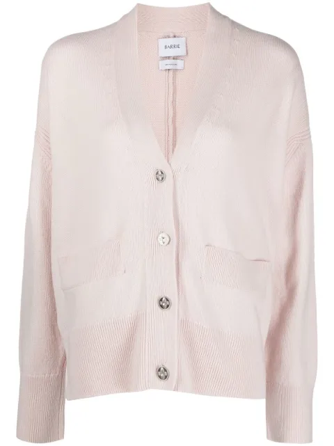 Barrie V-neck cashmere cardigan