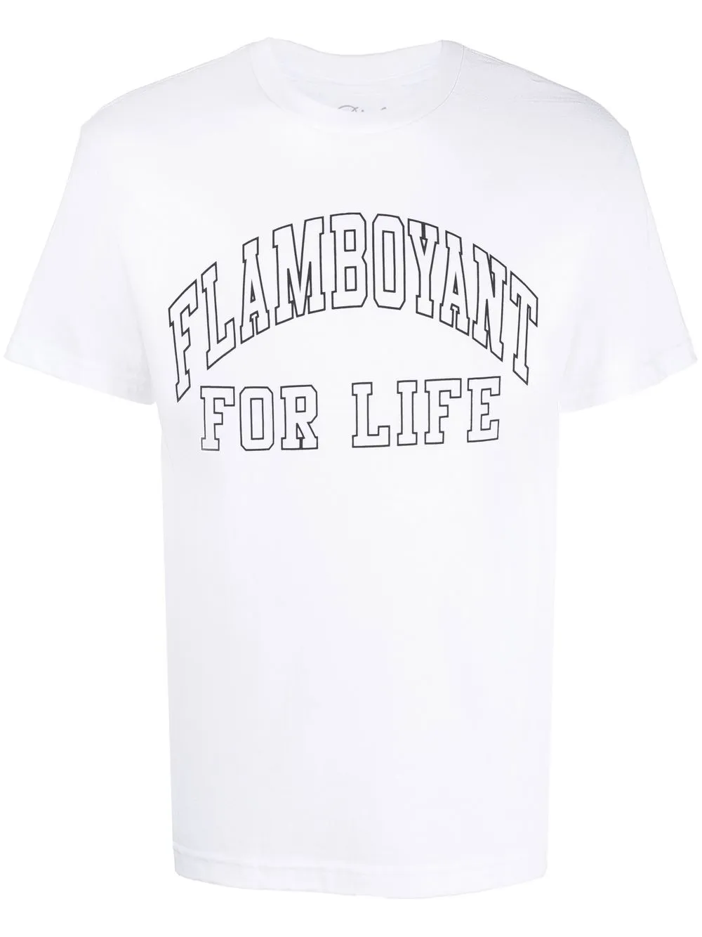 

Pleasures slogan-print short-sleeve T-shirt - White