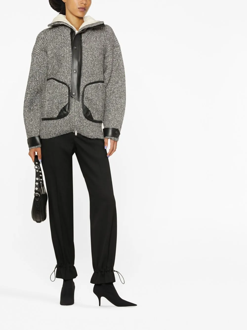 ISABEL MARANT Trui met ritssluiting - Grijs