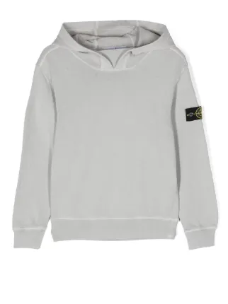 Stone island hoodie grijs outlet