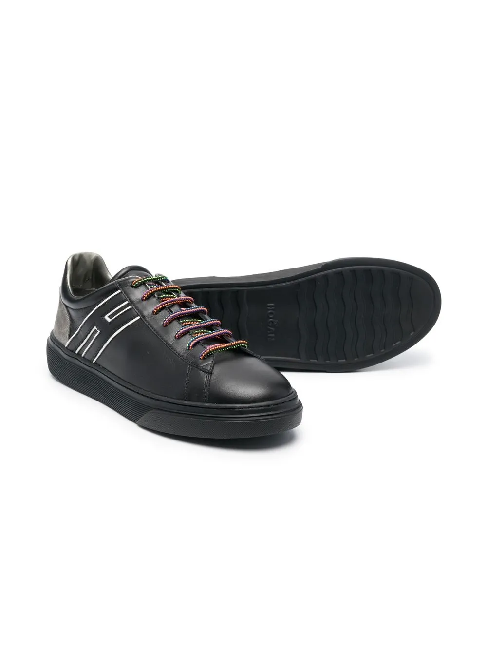 Hogan Kids Low-top sneakers - Zwart