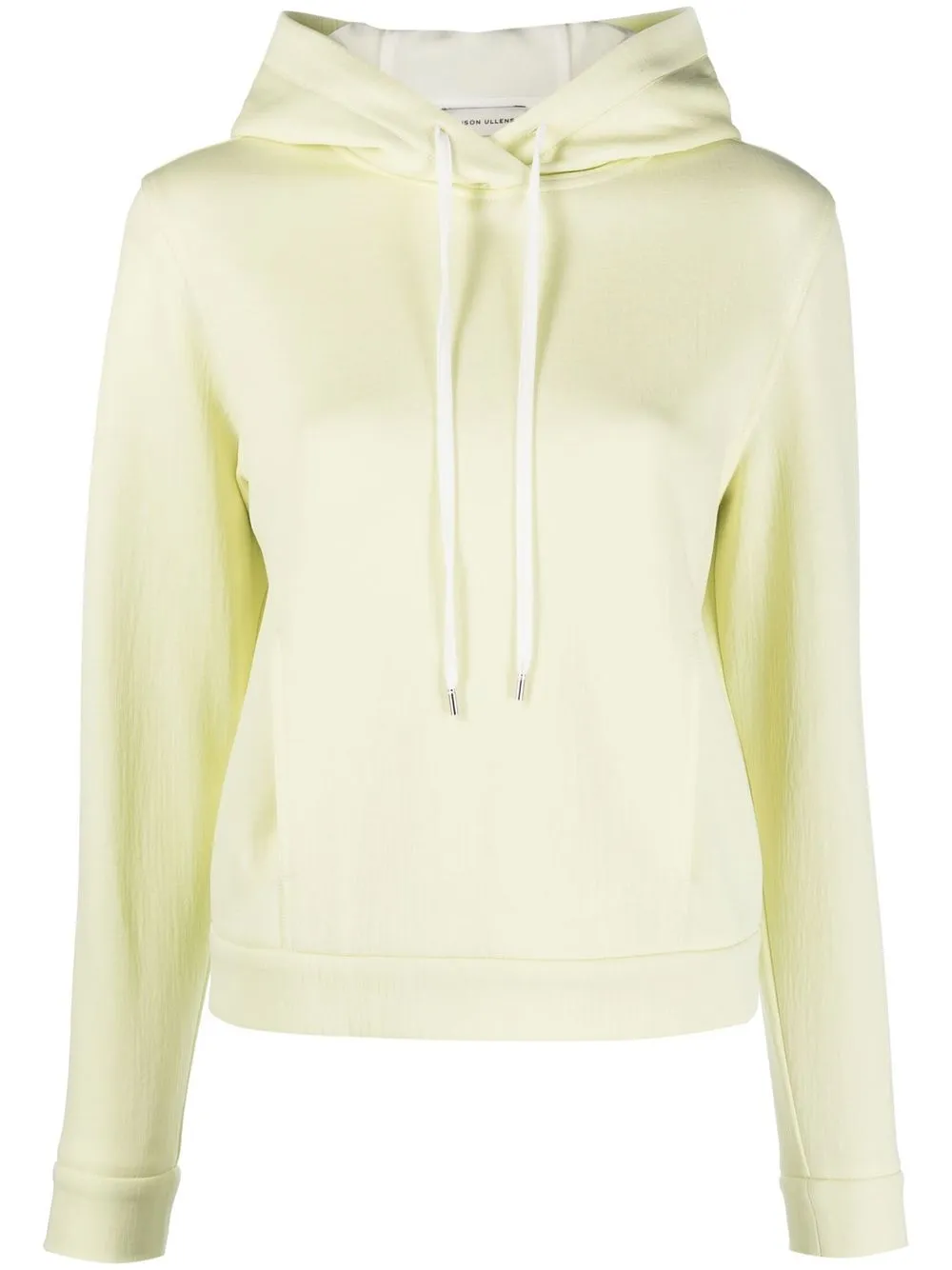 

Maison Ullens drawstring cotton-blend hoodie - Yellow