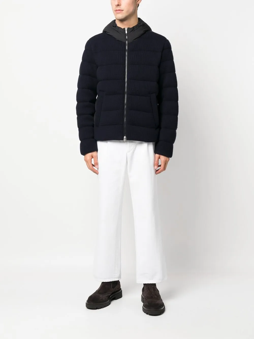 Peserico Gewatteerd jack - Blauw