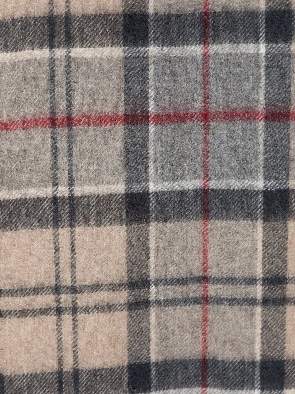 Barbour Geruite sjaal - Grijs