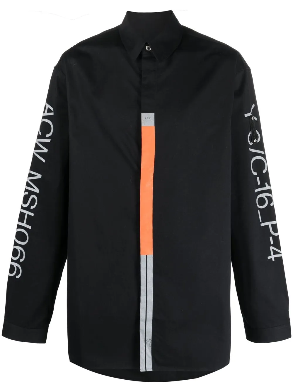 

A-COLD-WALL* logo-print long-sleeve shirt - Black