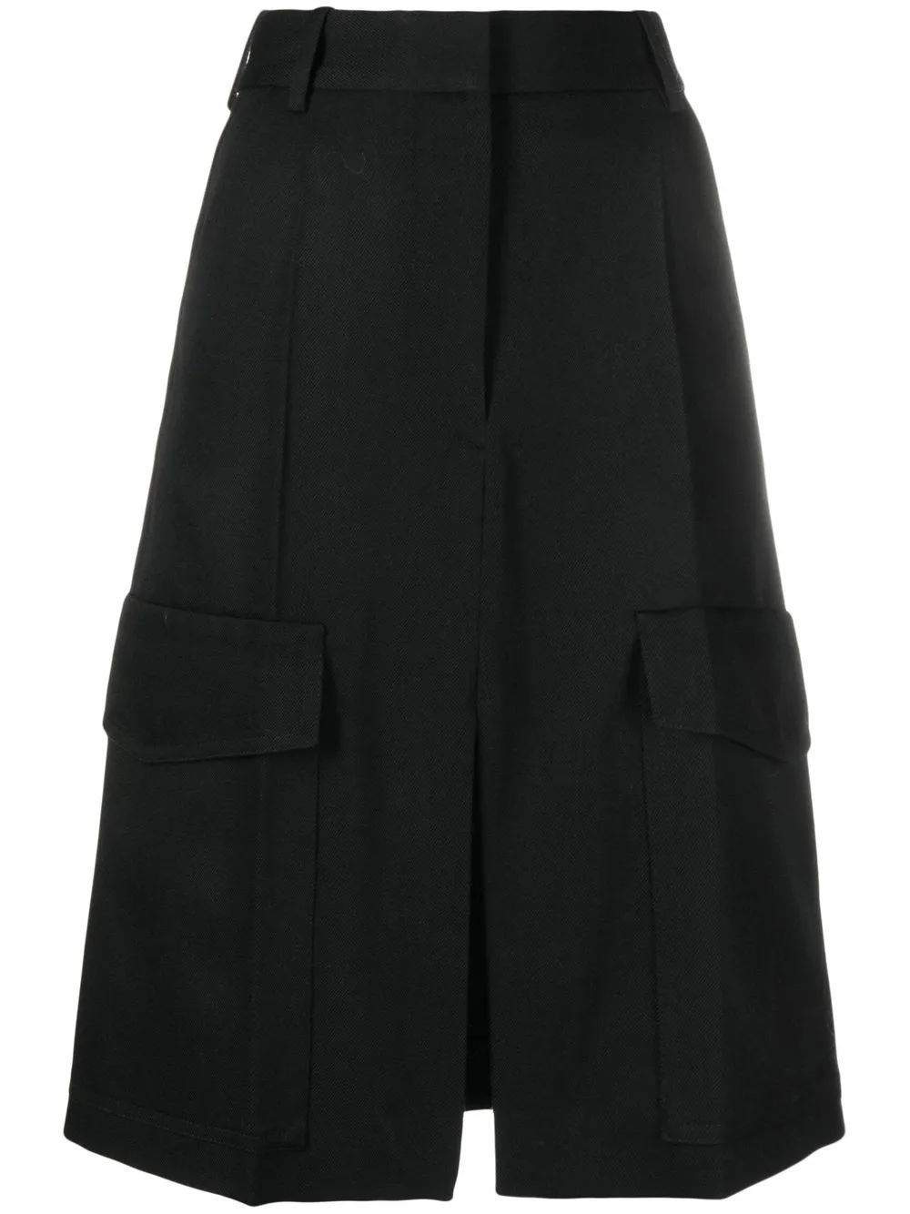 Victoria Beckham high-waisted tailored skirt - Black