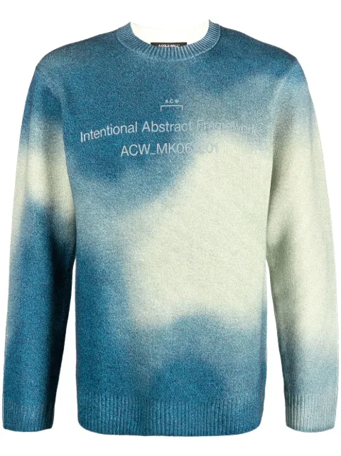 A-COLD-WALL* Pullover mit Farbverlauf