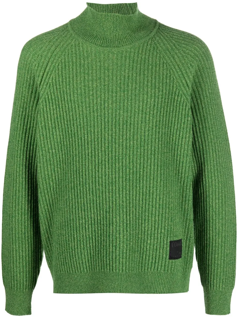 

Paul Smith mock-neck ribbed-knit jumper - Green