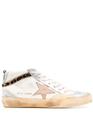 Golden Goose Mid Star high top Sneakers Farfetch