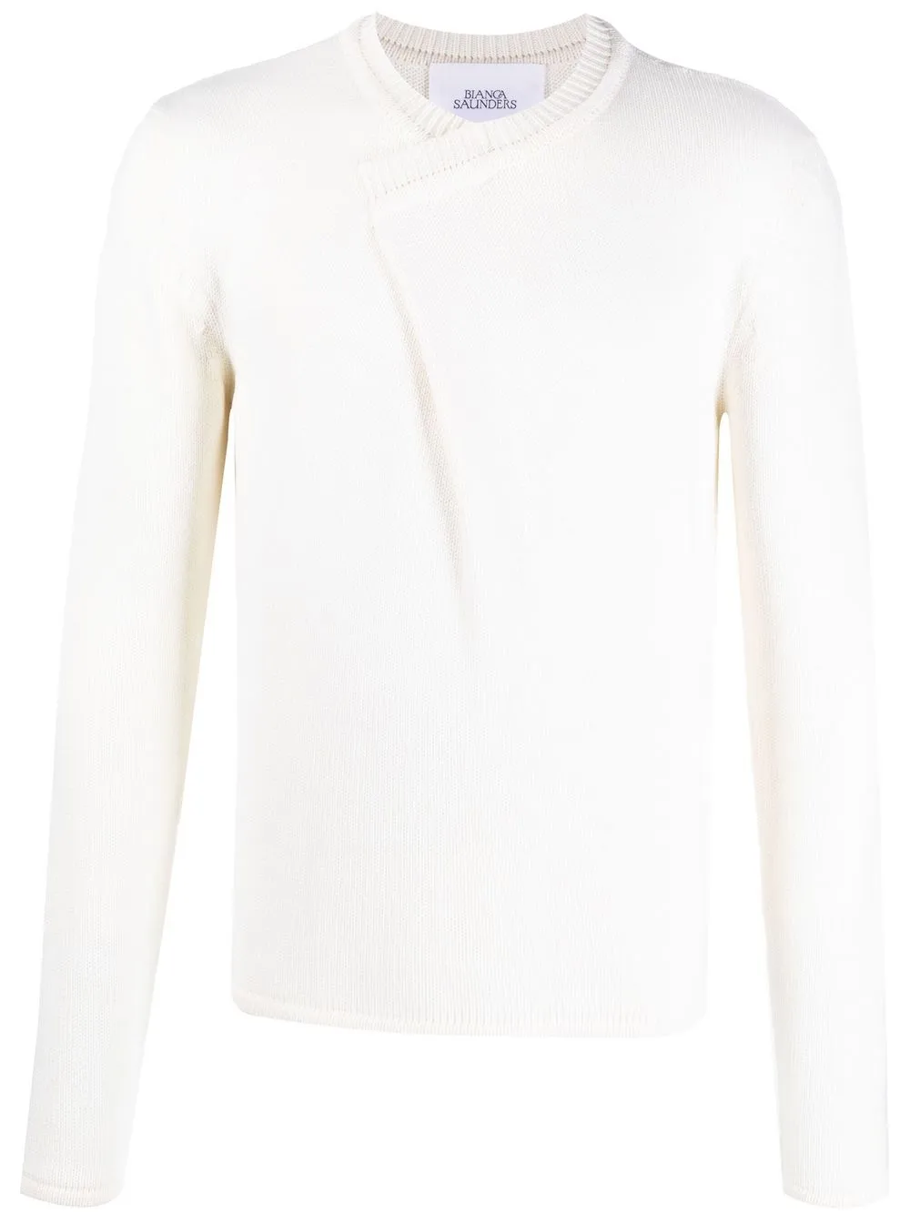 

Bianca Saunders wool-blend knit jumper - Neutrals