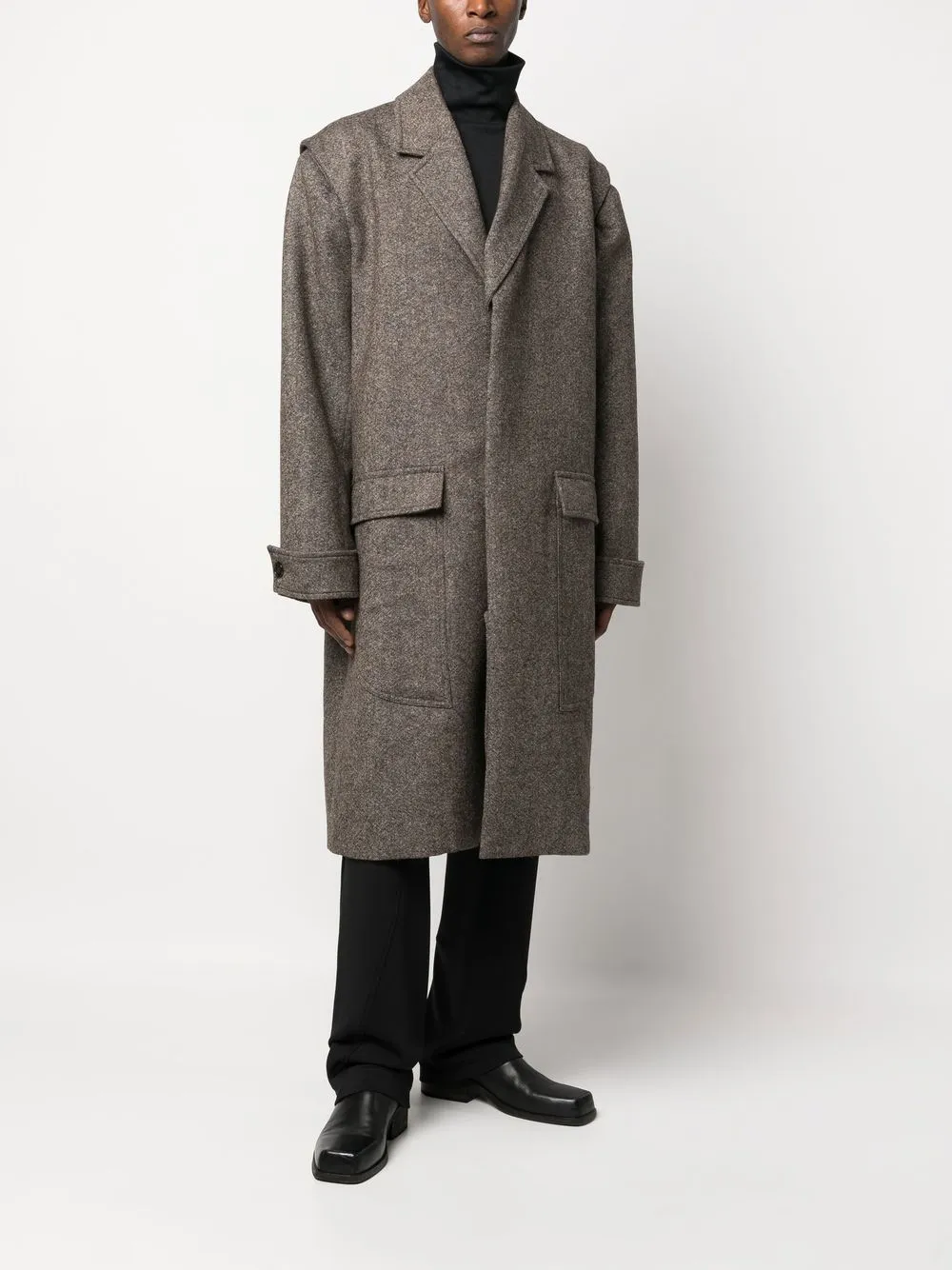 Bianca Saunders Straight broek - Zwart