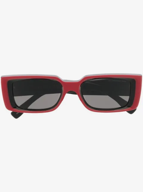 Cutler & Gross lunettes de soleil à monture rectangulaire