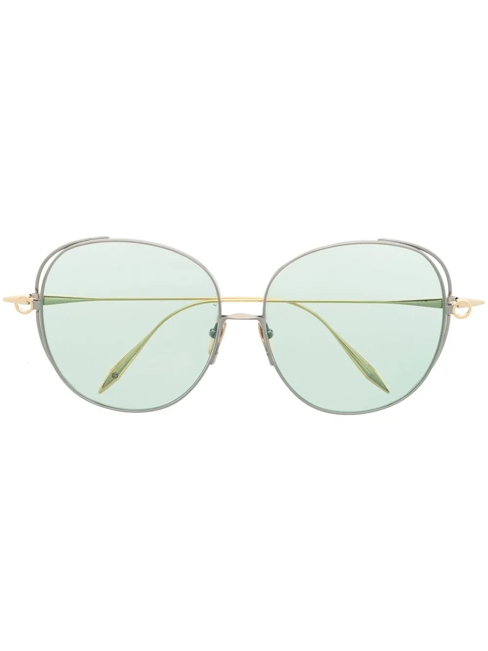 

Dita Eyewear oversize rounded sunglasses - Silver