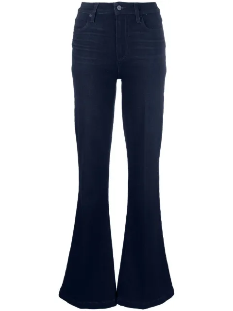 PAIGE - high-waisted flared jeans