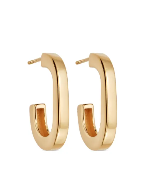 Astley Clarke chunky square-hoop earrings 