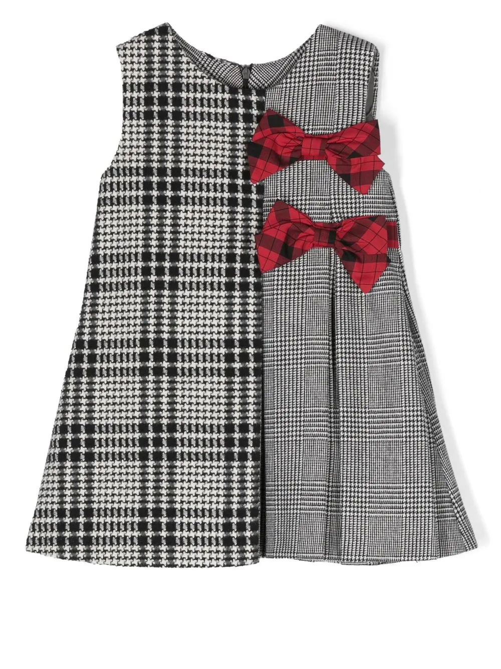 

Lapin House check-pattern sleeveless dress - Grey