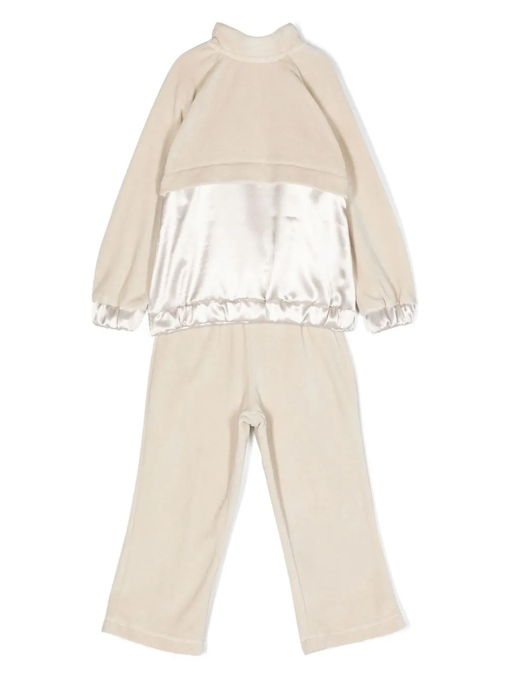 Lapin House Trainingspak met vlakken - Beige