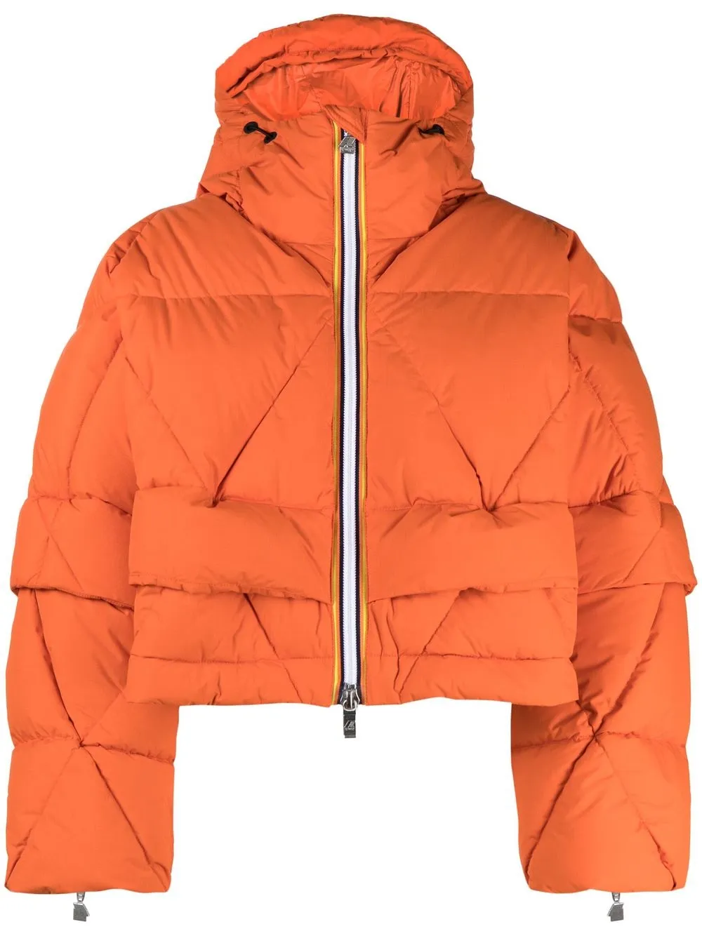 

K-Way R&D Cropey 2.1 Amiable puffer jacket - Orange