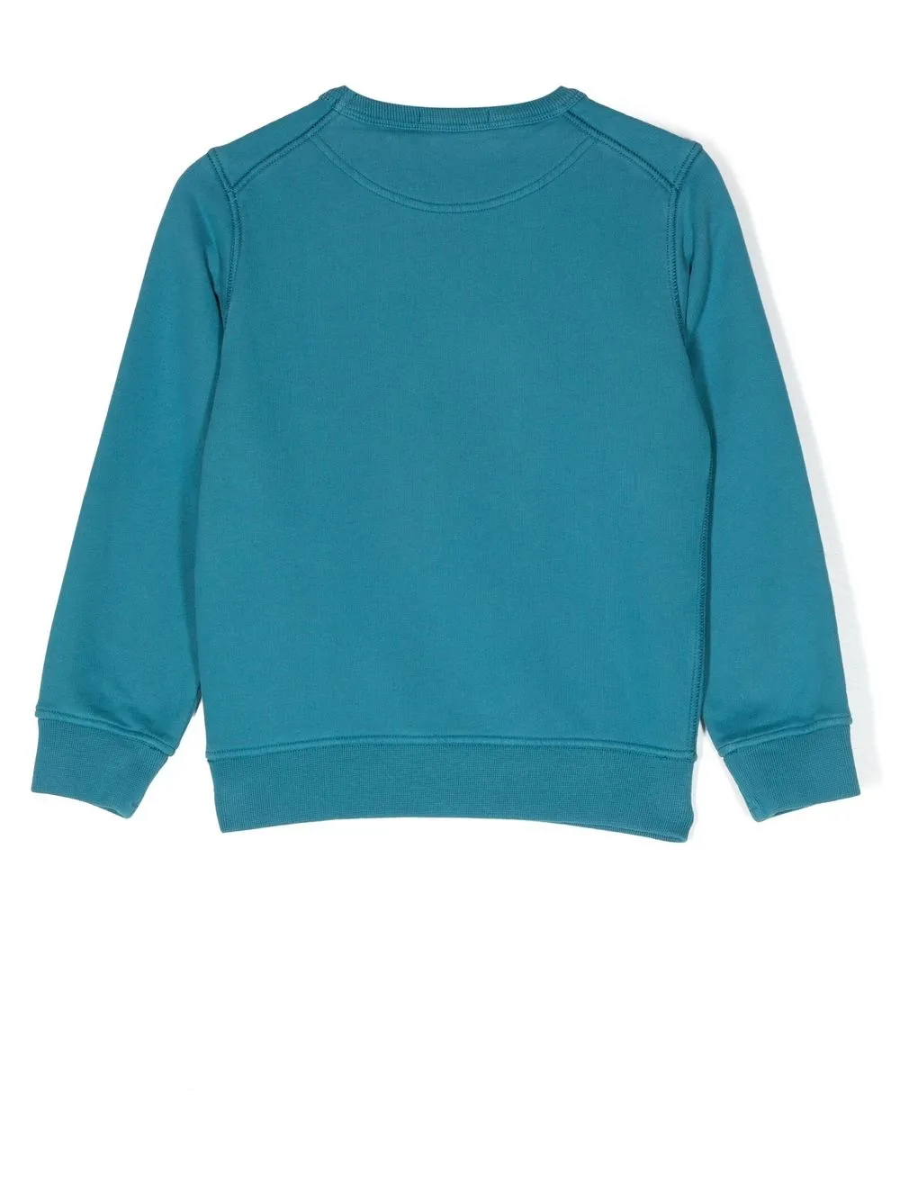 Stone Island Junior T-shirt met logo - Blauw