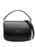 A.P.C. Sarah leather shoulder bag - Black