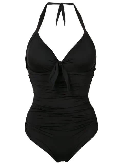 Amir Slama self-tie halterneck swimsuit