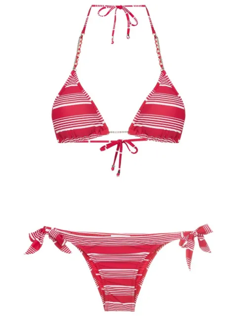 Amir Slama bikini estilo triángulo con perla