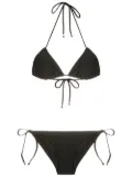 Amir Slama self-tie triangle bikini - Black