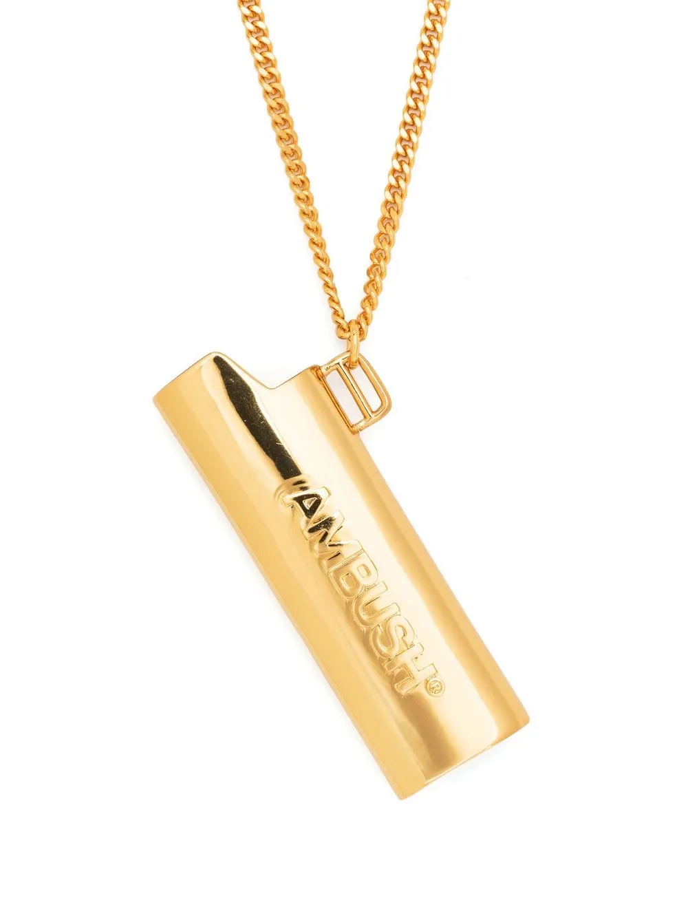 

AMBUSH Light Case necklace - Gold