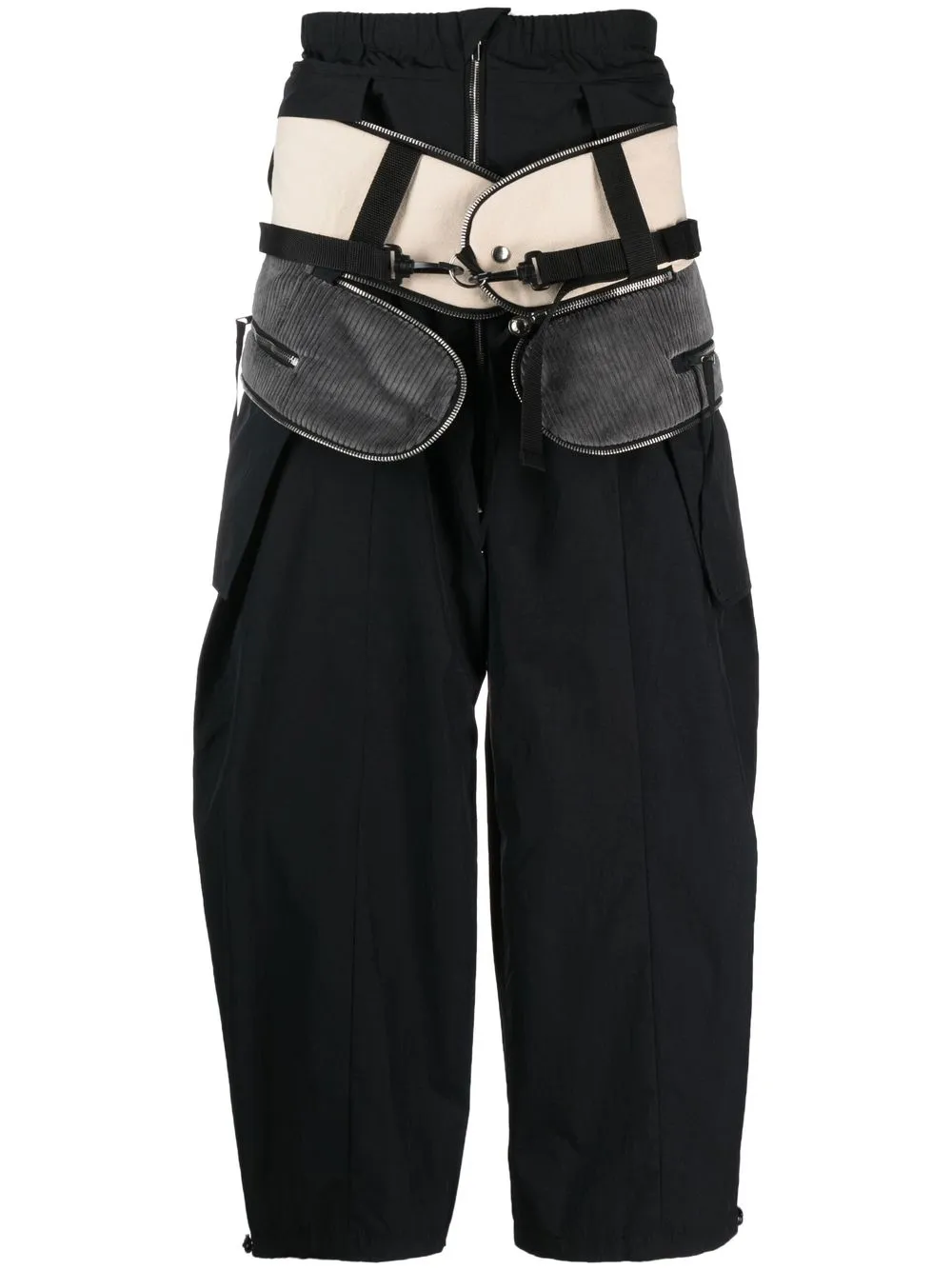 

Craig Green clip-fastening panelled trousers - Black