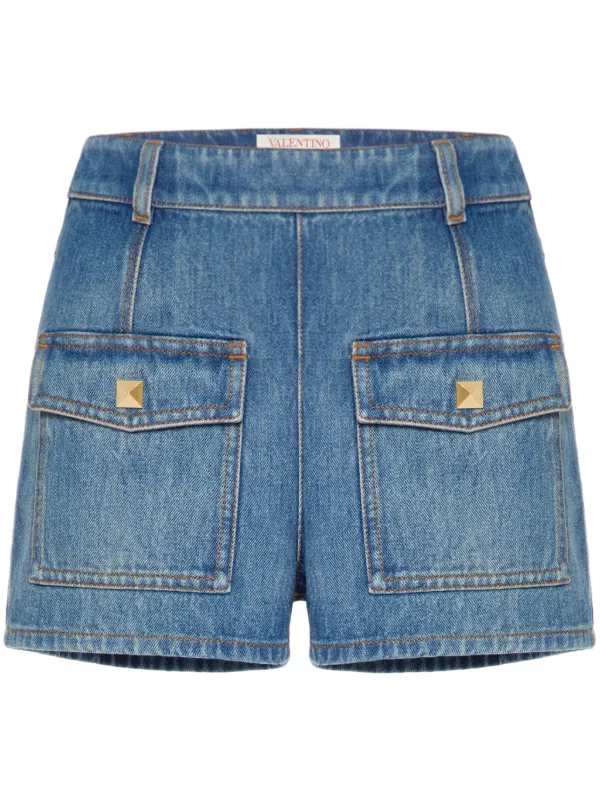 Valentino denim shorts sale