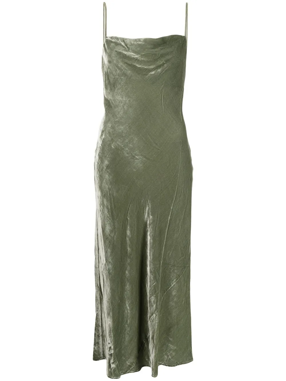 

Reformation Salamanca velvet dress - Green