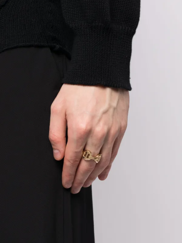 HOORSENBUHS Chain Link Ring | Gold | FARFETCH AZ