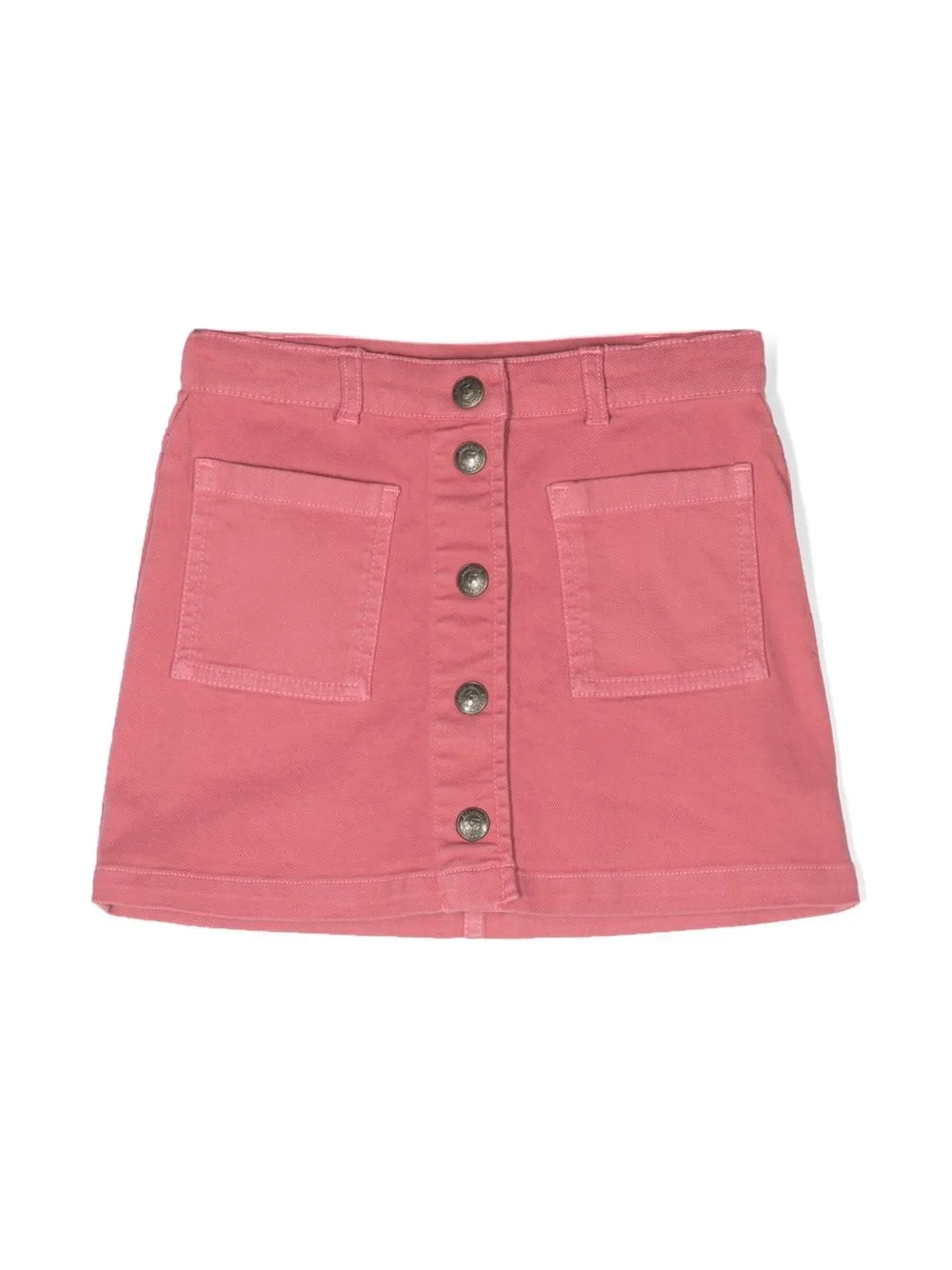 Hot pink deals button down skirt