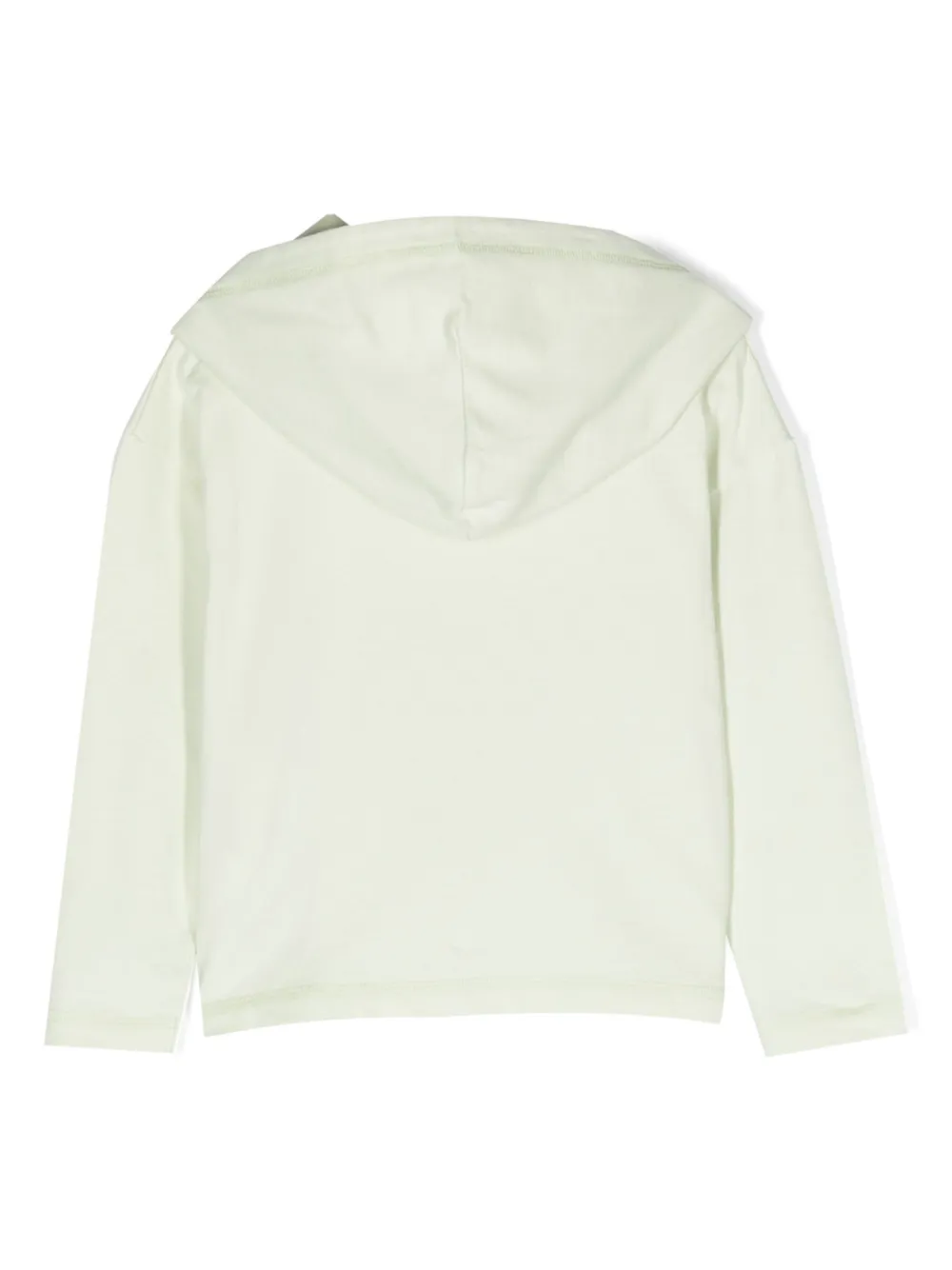 Bonpoint Hoodie met geborduurd logo - Groen