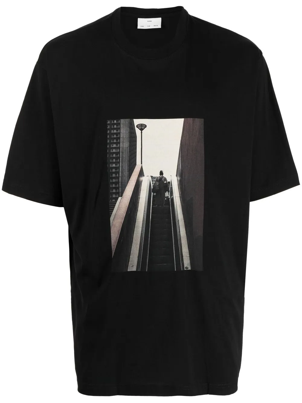 

Song For The Mute Metal Concrete Neon graphic T-shirt - Black
